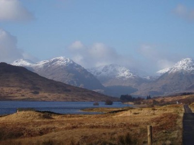 snowy hills