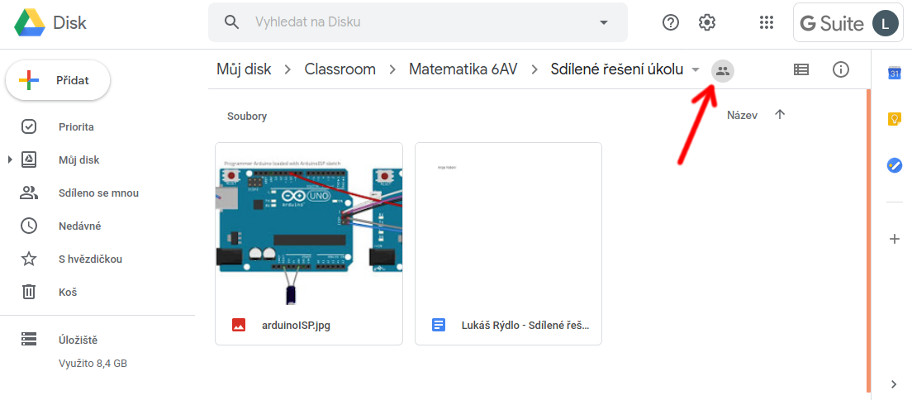 Ikona sdílení
