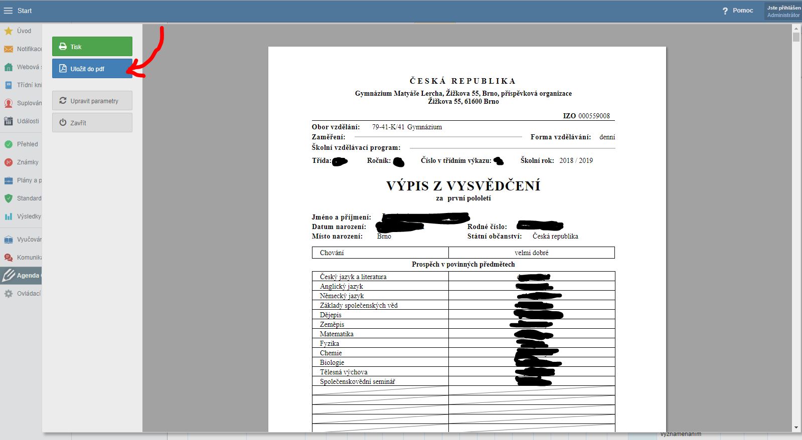 navody:edupage-pro-tridni-06-vysvedceni-vygenerovany-vypis.jpg